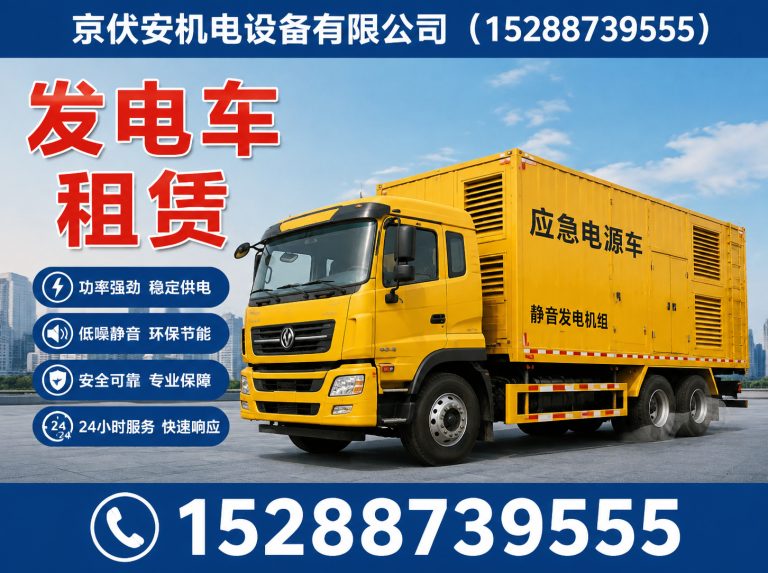 中山发电机租赁展示图